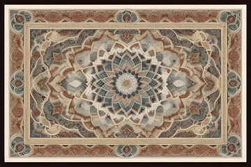 Obraz premium A mosaic of intricate patterns and textures