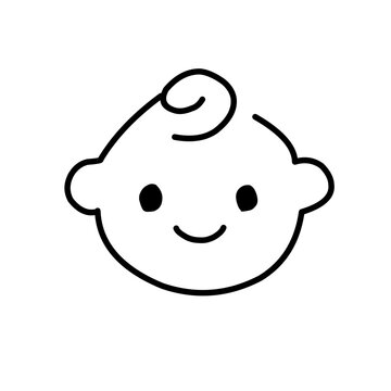 recommend clip art: Baby care editable stroke outline icons