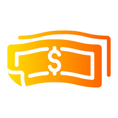 money Gradient icon