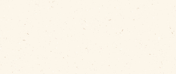 Cream seamless grain paper texture. Vintage ecru background with dots, speckles, specks, flecks, particles. Light tan craft repeating wallpaper. Natural beige grunge surface texture. Vector backdrop - obrazy, fototapety, plakaty