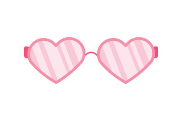 Love Glasses Happy Valentine Day Sticker