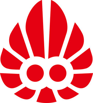 the logo consists of the letter 8 wings combined. Outline and elegant.