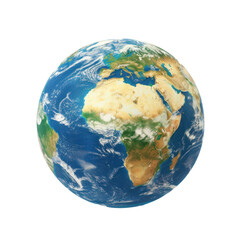 Planet Earth isolated on transparency background PNG