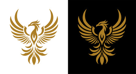 phoenix logo - gold - artwork 4.