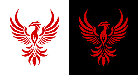 phoenix logo - red - artwork 2