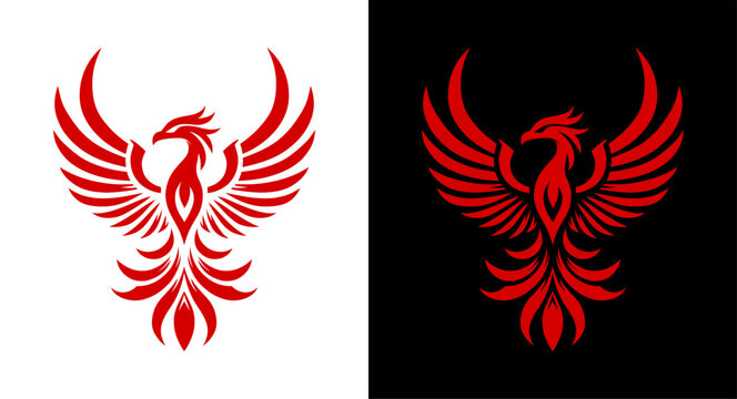 phoenix logo - red - artwork 2