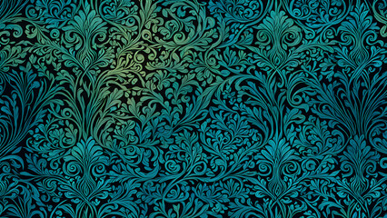 Batik background digital illustration 