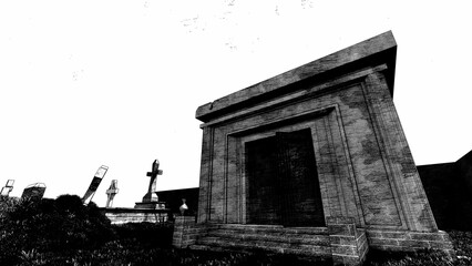 old abandoned building