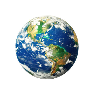 globe of earth on transparency background PNG