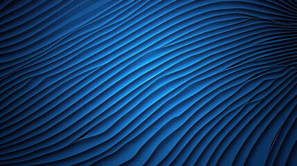 Vector Template in Shades of Dark Blue with Lines and Curves
