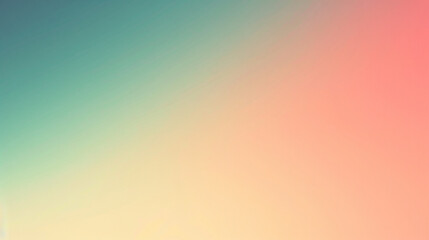 Gradient background from coral to dark green