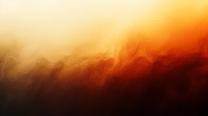 Rolgordijnen Cream to amber gradient background © Anthony