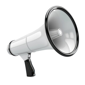 recommend clip art: megaphone 3d model isolated on transparency background PNG