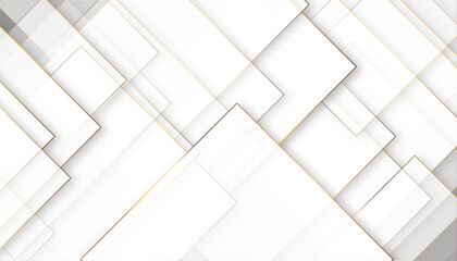 Abstract white triangle with golden stock lines pattern texture background. Use for modern design business concept.