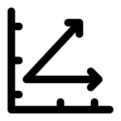 Growing bar graph icon sets