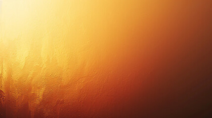 Gradient background ranging from a warm honey yellow to a rich bronze color. - obrazy, fototapety, plakaty