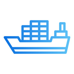cargo gradient icon