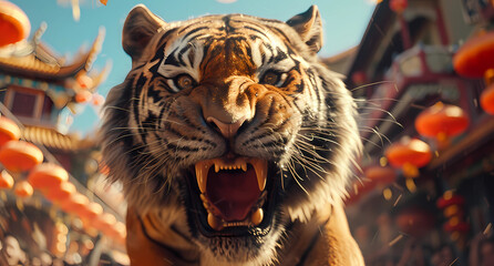 the tiger chaotic energy