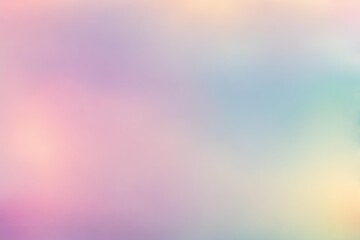 Obraz premium Abstract Gradient Smooth Blurred Bokeh Pastel Background Image