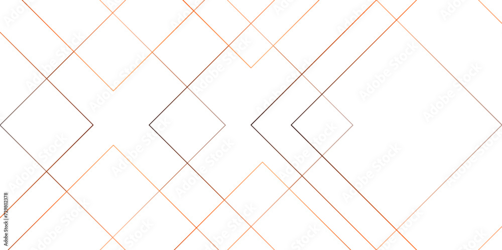 Aufkleber  Abstract geometric minimal tech lines in white background. Geometric background for presentation. Modern minimal and clean white gold lines pattern.3d architecture pattern design.