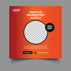 Corporate social media post design