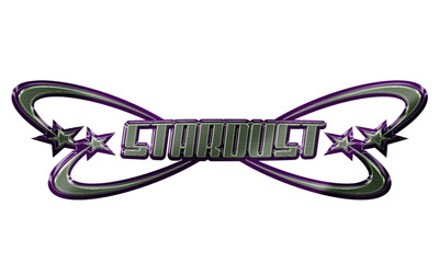 LogoType of chrome elements for design poster, streetwear in Y2K style. Vector abstract y2k typeface, typography and lettering in futurism aesthetics. 3d chrome effect