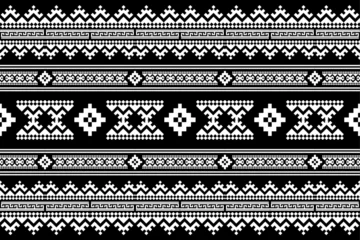 Papier Peint photo autocollant Style bohème Traditional ethnic,geometric ethnic fabric pattern for textiles,rugs,wallpaper,clothing,sarong,batik,wrap,embroidery,print,background,vector illustration