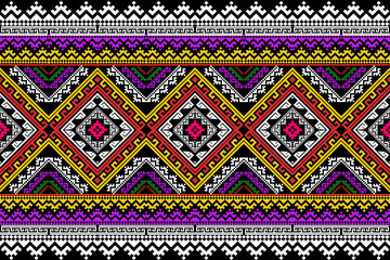 Traditional ethnic,geometric ethnic fabric pattern for textiles,rugs,wallpaper,clothing,sarong,batik,wrap,embroidery,print,background, illustration