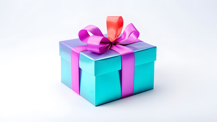 Obraz premium Gift box on white background