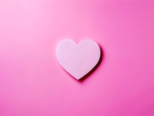 pink heart on a pink background