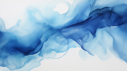 Fototapeta na wymiar blue water color abstract background.