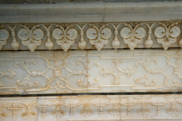 Taj Mahal building details at agra,Uttar Pradesh,india