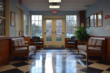 almshouse, community, senior citizen, donation or youth center