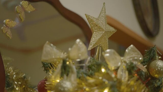 4K ESTRELLA ADORNO ARBOL DE NAVIDAD