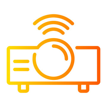 projectors gradient icon
