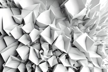 white 3d abstract background with pure white color in glitter form abstract view in white color 
