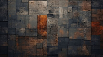 Abstract texture background as wallpaper, dark color tone, and modern style. AI Generative