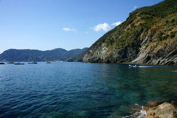 Obraz premium Beautiful village in Cinque Terre, Vernazza, La Spezia