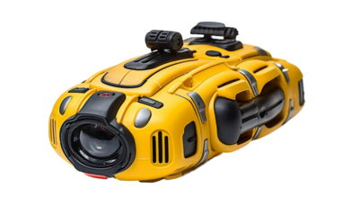 Compact Underwater Drone Equipped with Camera for Exploration