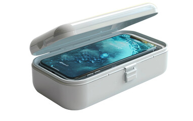 Compact UV-C Sanitizer Box Tailored for Personal Disinfection