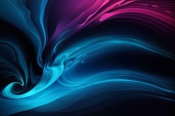 Obraz premium Abstract background waves color, created by ai generated