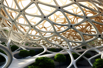 Abstract background and texture, Net Zero, and Carbon Neutral Concepts. AI Generative