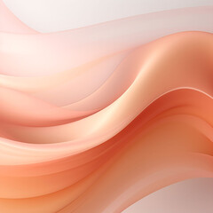Abstract blurred peach color cloth backgrounds. AI Generative