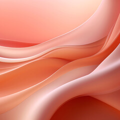Abstract blurred peach color cloth backgrounds. AI Generative