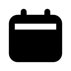 black briefcase icon