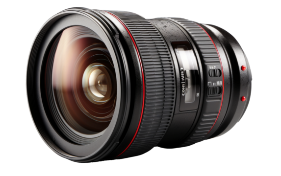 Image-Stabilizing DSLR Camera Lens