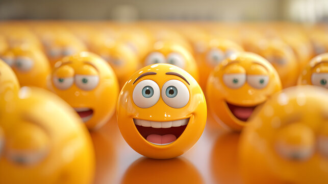 Curate a spectacular display of emojis designed to make viewers laugh out loud on April Fools' Day, blending creativity, humor, and clever design in equal measure. - Powered by Adobe