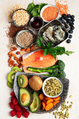 Natural products containing vitamins E.