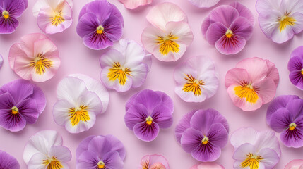 pansy flowers background