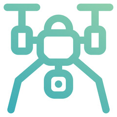 Obraz premium drone icon for illustration